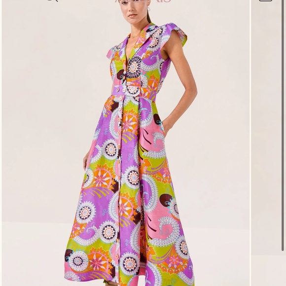 Colorful Maxi Dress - Picture 1 of 5